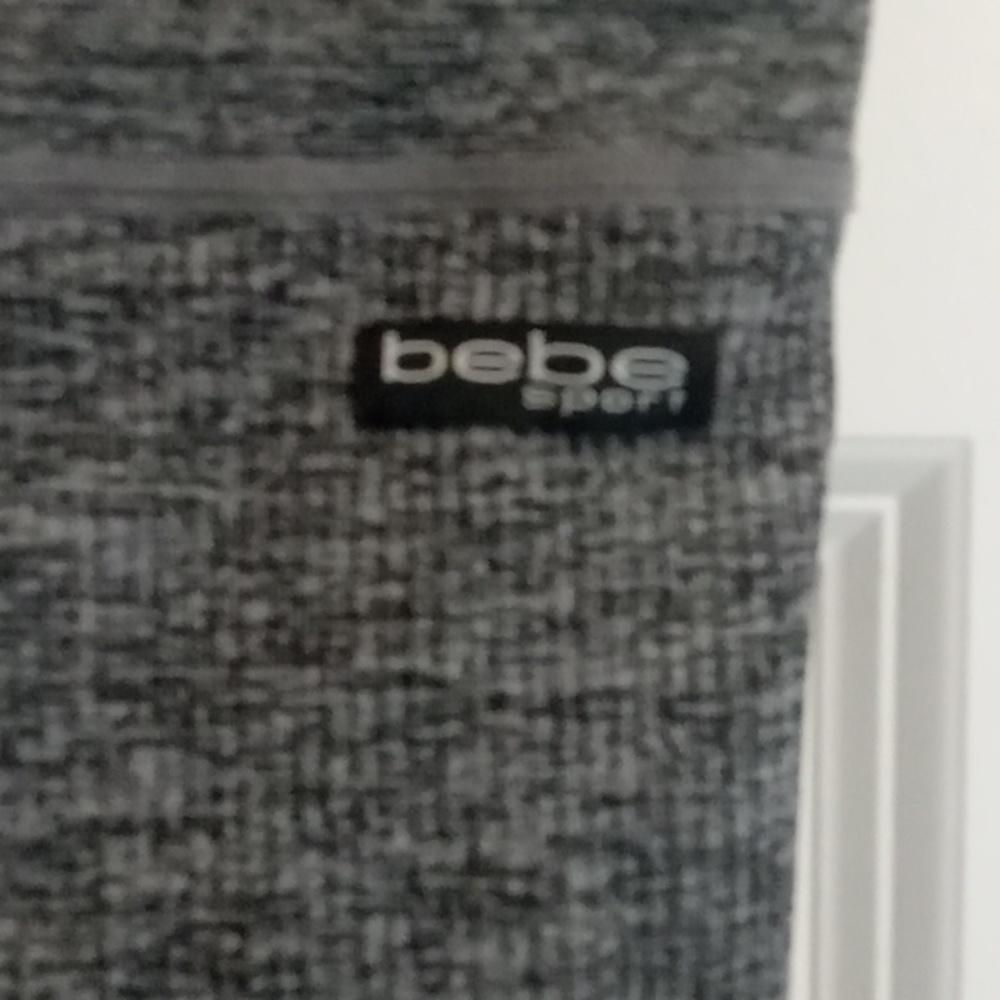 bebe Heather Gray Athletic Shorts - Picture 3 of 5